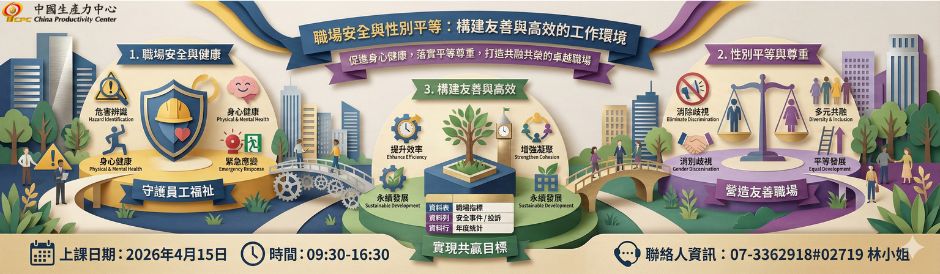 職場安全與性別平等：構建友善與高效的工作環境
